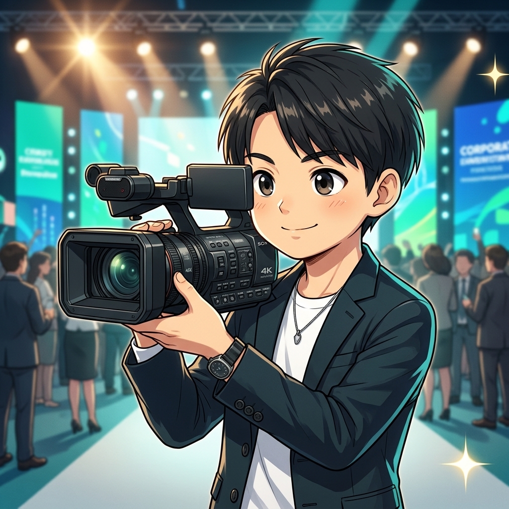企業イベント映像の制作費用の目安