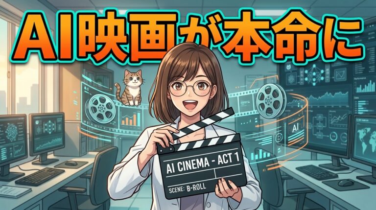 AI映画制作にNetflixが587億円投資、企業イベントのOPムービー制作は今後どう変わる？