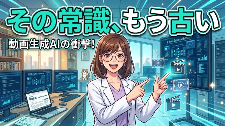 「AIなら簡単にできますよね」と言われたときのために知っておきたい、生成AI映像の現在地