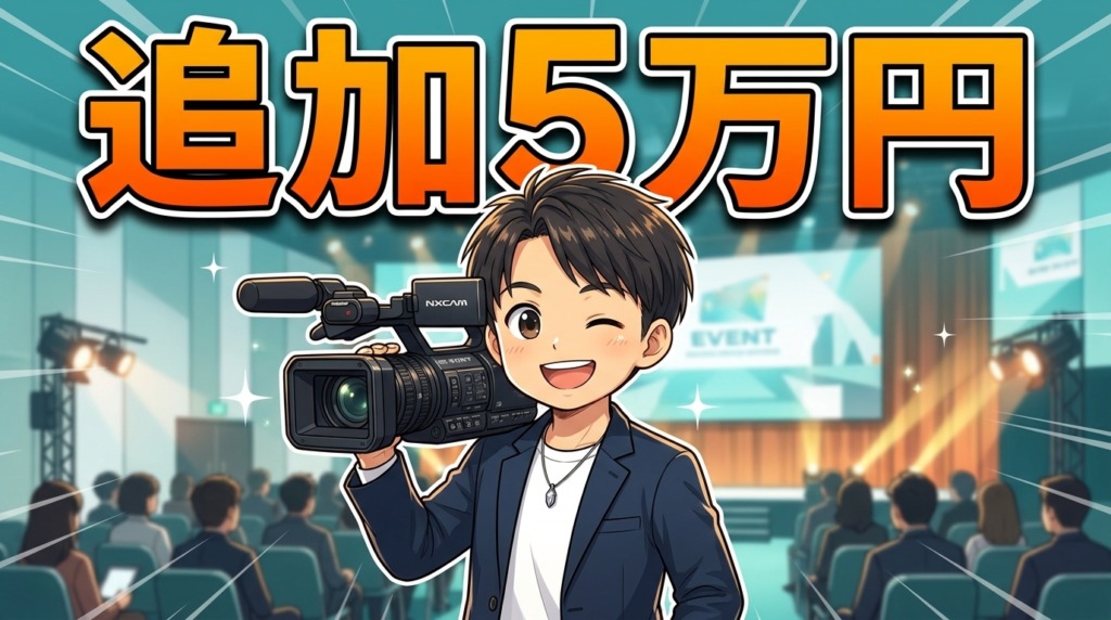 社員総会・周年イベントで「OPムービーだけ」5万円で追加提案する3つのトーク術