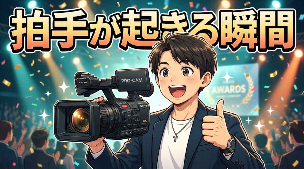 表彰式の映像演出で失敗しやすいポイント3つ、拍手が起きる瞬間の作り方