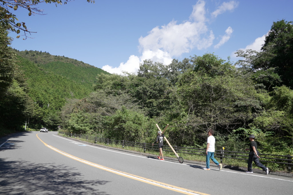 アーサー・ホーランド様 富士山一周 十字架行進 撮影カット5