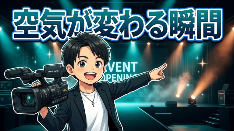 周年イベントで使えるオープニング演出5選、来場者の空気が変わる瞬間の作り方
